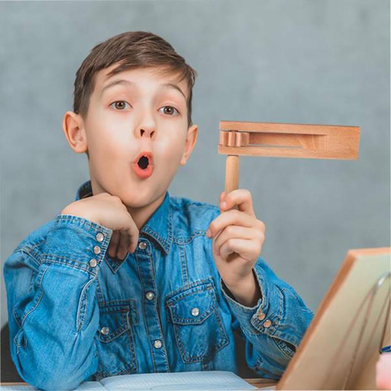 Musical Instrument Family - Elde Taşınabilir Ahşap Çıngıraklı Ses Çıkarıcı