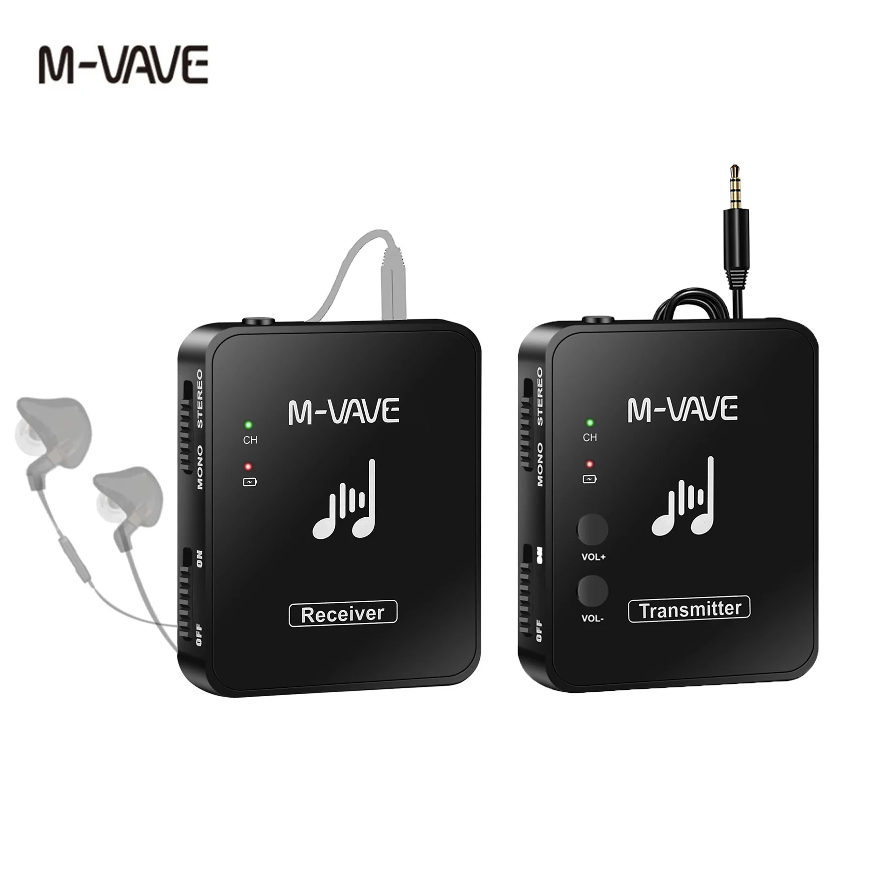 Musical Instrument Amplifier - M-vave M8 Wp-10 2.4G kablosuz kulaklık