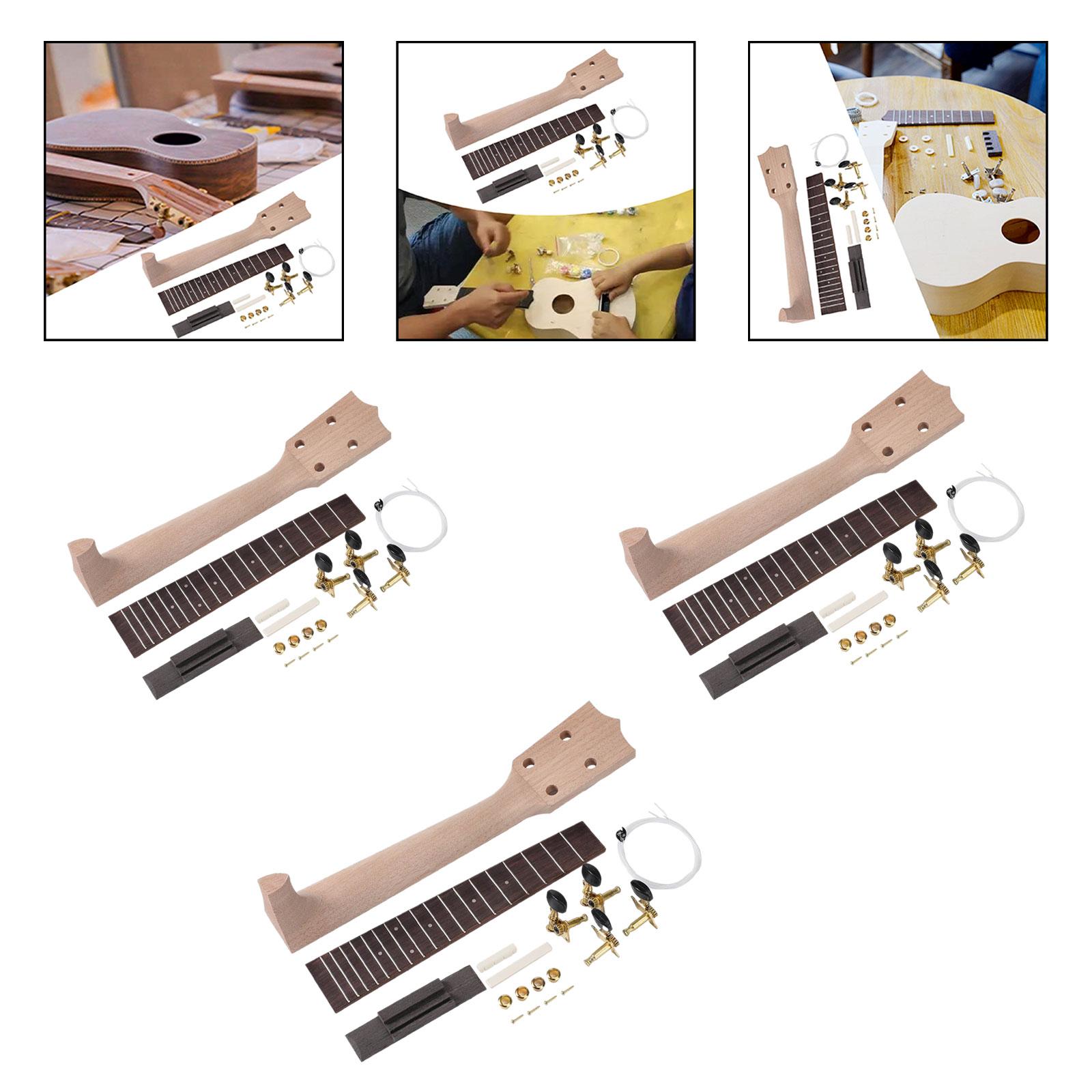 Musical Instrument Family - DIY Ukulele Kiti Dize Topuzu Köprüsü