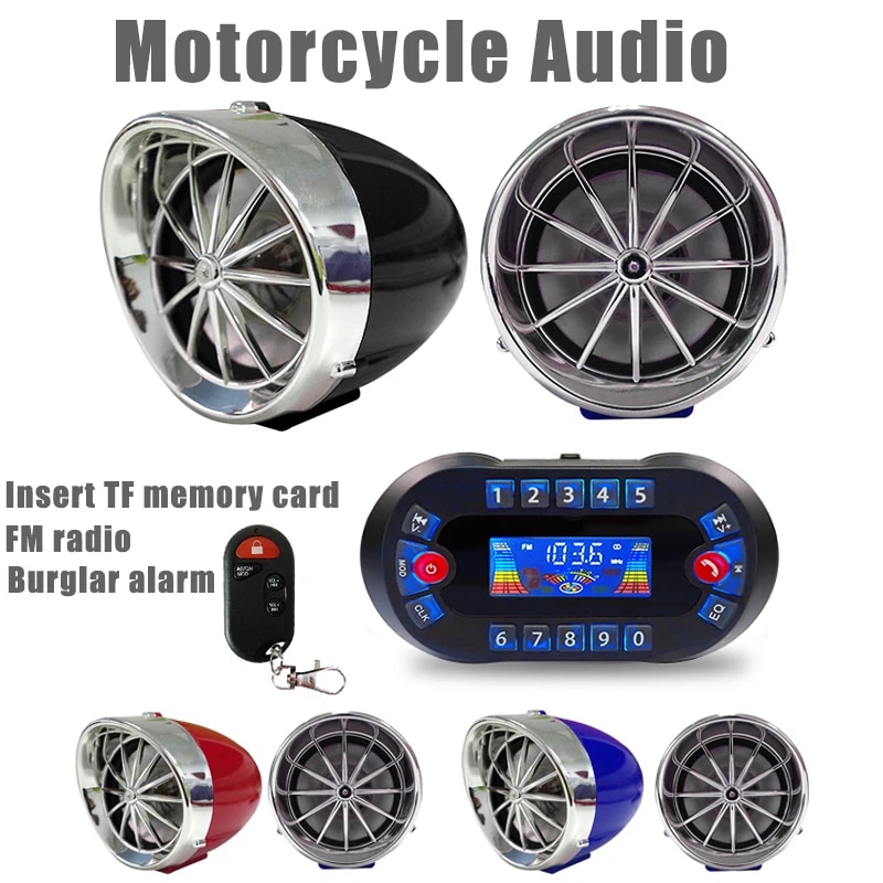 Musical Instrument Amplifier - MT730 motosiklet Bluetooth hoparlör amplifikatör çıkış