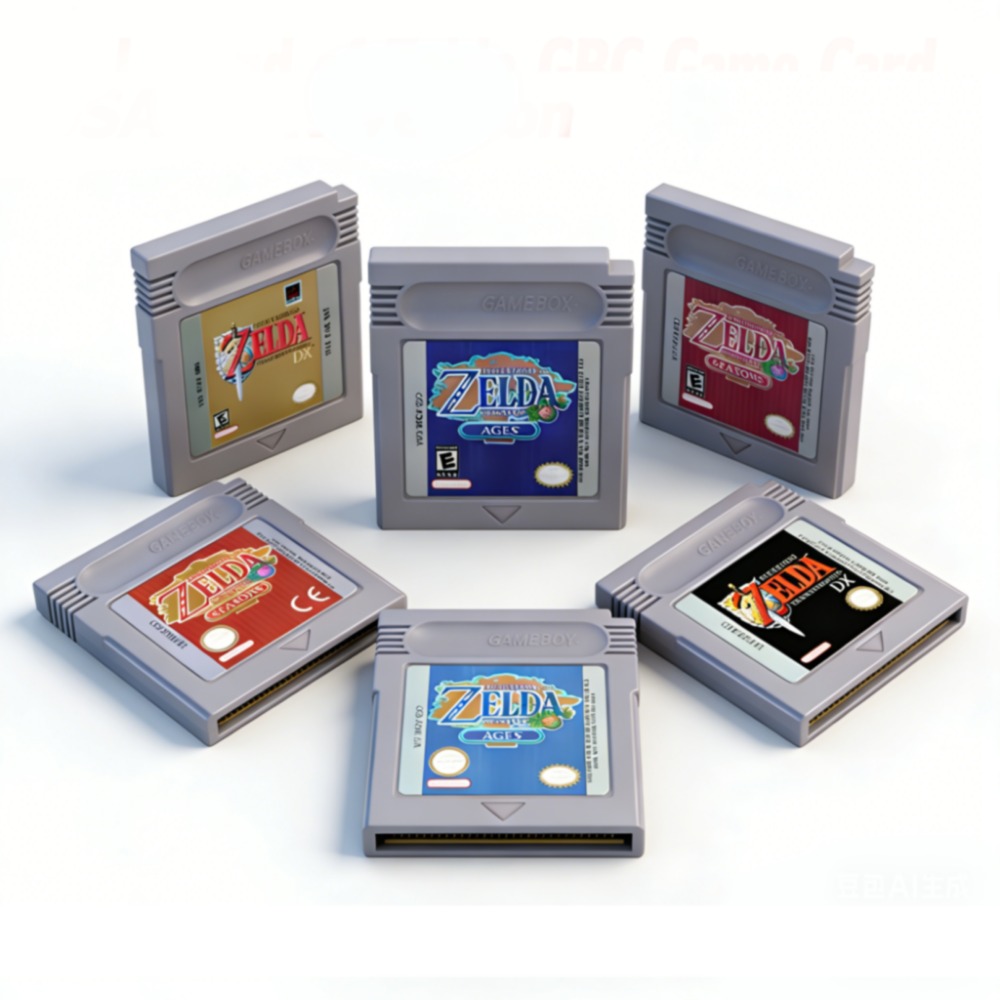 Musical Instrument Zelda - Zelda GBC Kartı 16 Bit Video