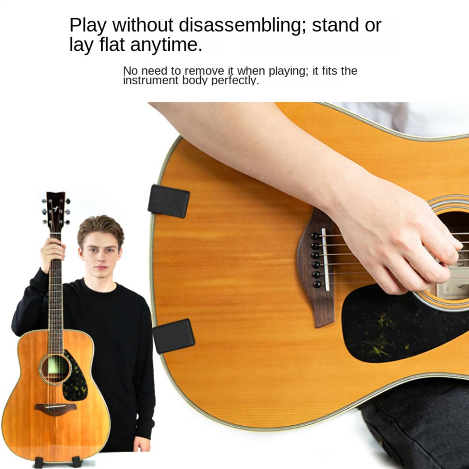 Musical Instrument Banjo - Akustik Gitar Standı Ukulele Rafı Taşınabilir