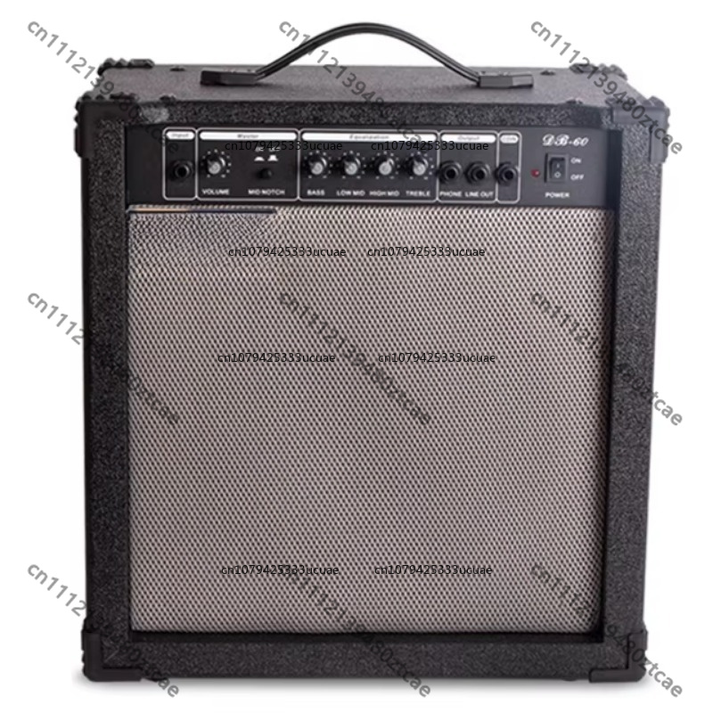 Musical Instrument Amplifier - 60W Elektrik Bas Gitar Amfisi Taşınabilir