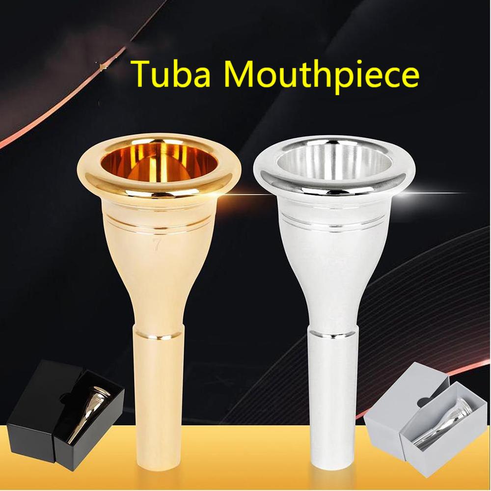 Musical Instrument Horn - No. 7 bas Tuba ağızlık pirinç