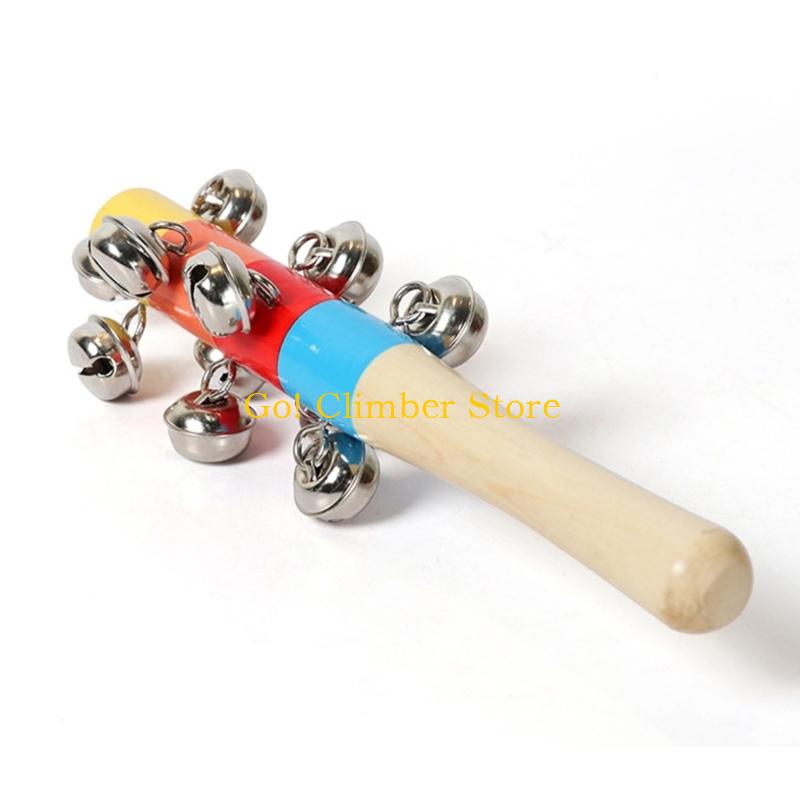 Musical Instrument Family - Q84C Çocuklar Eğitici Ahşap Çalkalayıcı Oyuncak