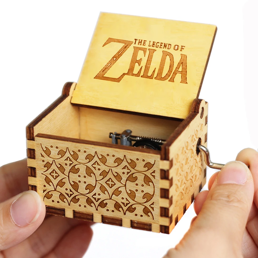 2 renk Antik oyma Ahşap El Kra - Musical Instrument Zelda incelemesi ve fiyatı
