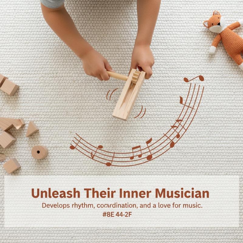Elde Taşınabilir Ahşap Çıngıra - Musical Instrument Family incelemesi ve fiyatı