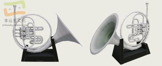 Müzik Aleti Korn 3D Kağıt Mode - Musical Instrument Horn incelemesi ve fiyatı
