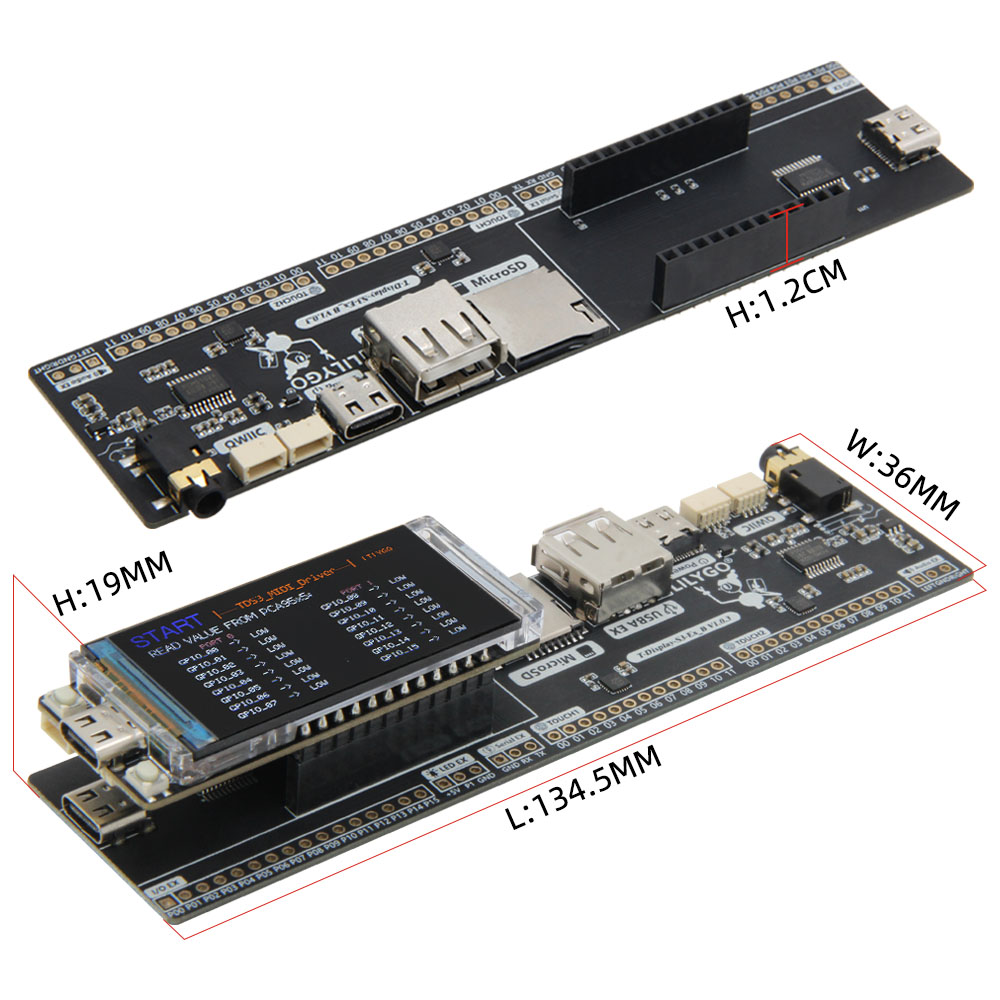 T-Display-S3 MIDI Shield Geliş - Musical Instrument Digital Interface incelemesi ve fiyatı