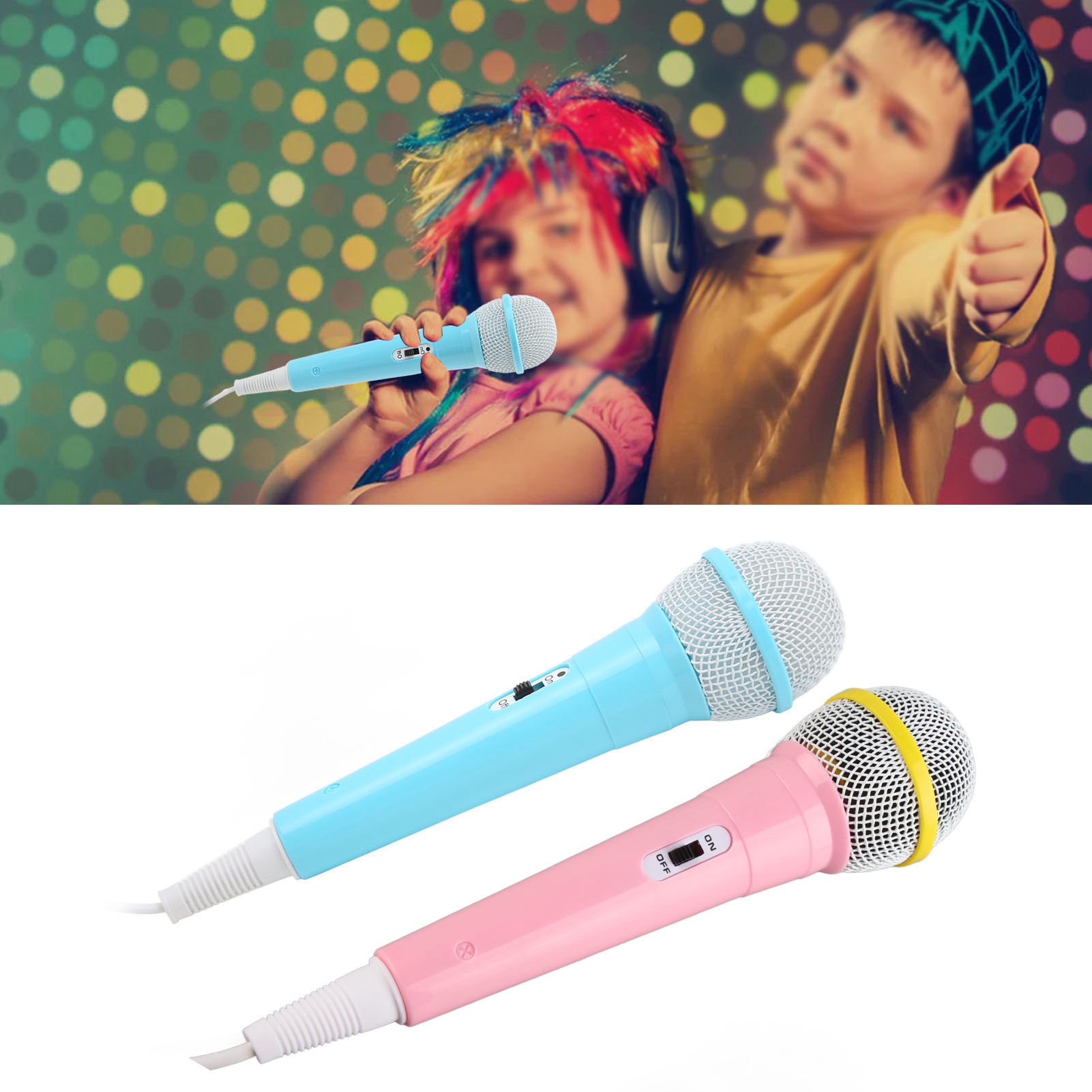 Çocuklar için kablolu mikrofon - Musical Instrument Family incelemesi ve fiyatı