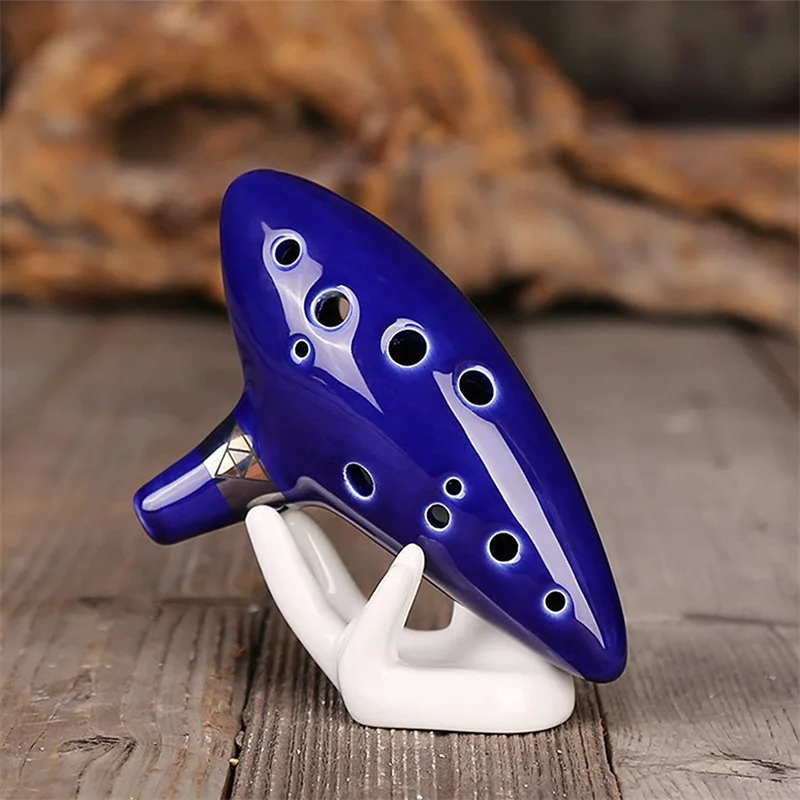 Bir Set 12 delik Ocarina seram - Musical Instrument Zelda incelemesi ve fiyatı