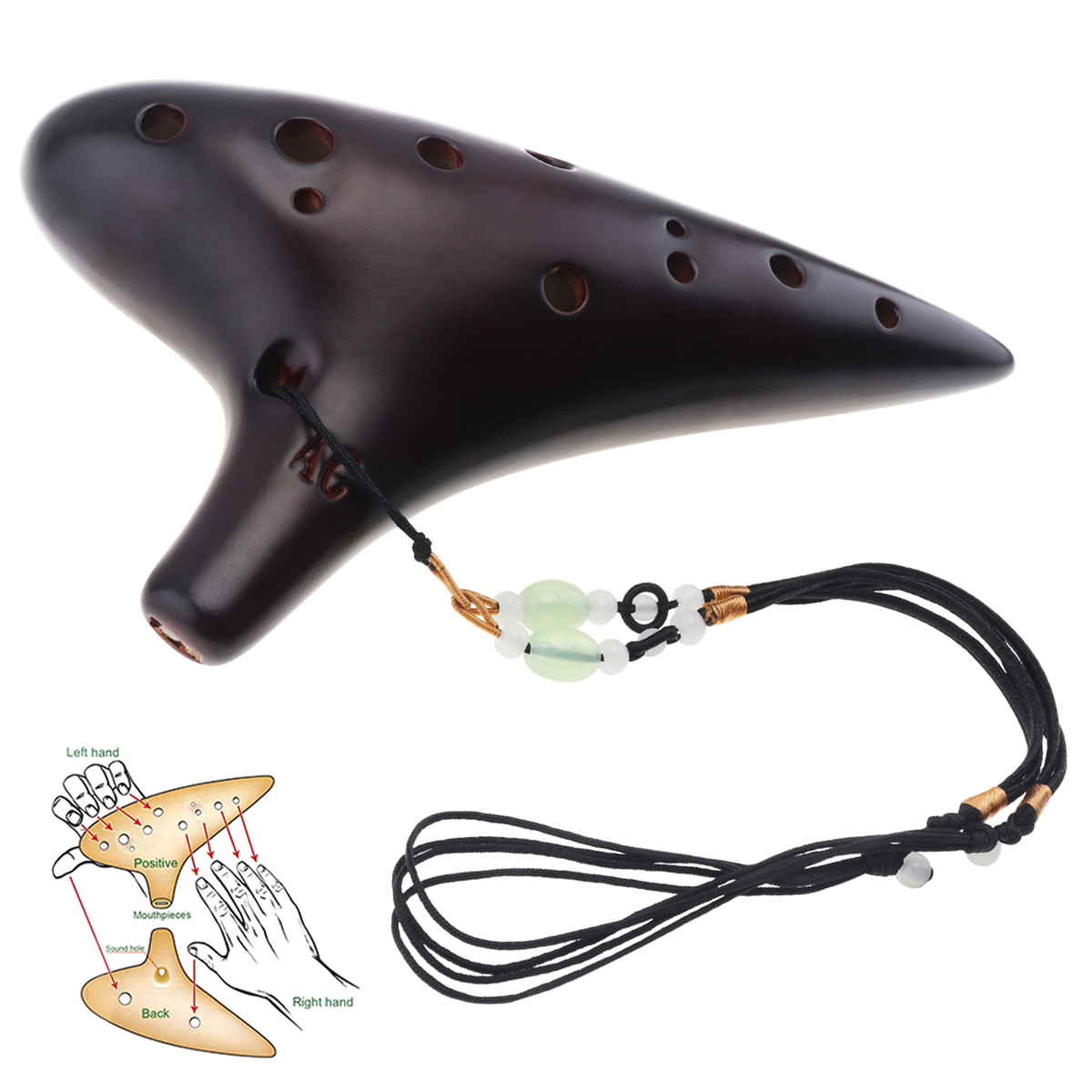 12 Delik Ocarina Zelda Alto To - Musical Instrument Zelda incelemesi ve fiyatı