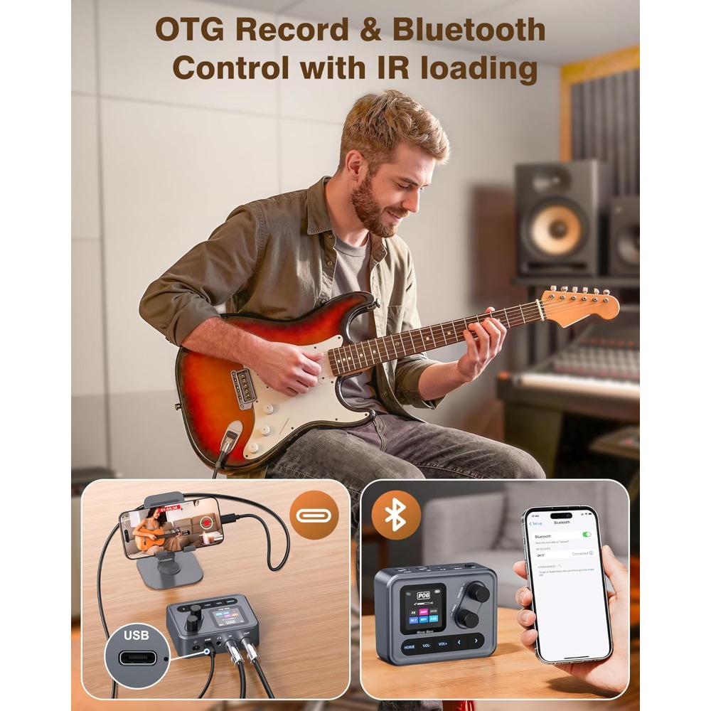 M-VAVE Cep Tipi AMP Çoklu Efek - Musical Instrument Amplifier incelemesi ve fiyatı
