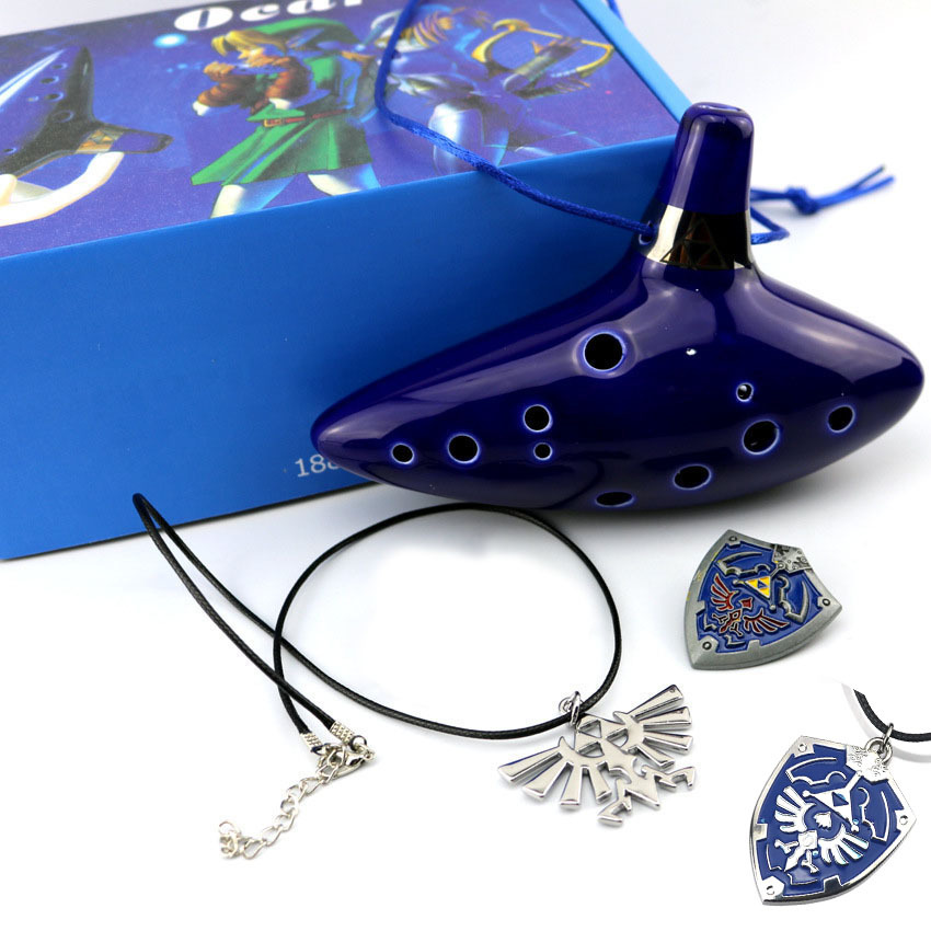 Krallık Aiersi 12 delik Ocarin - Musical Instrument Zelda incelemesi ve fiyatı
