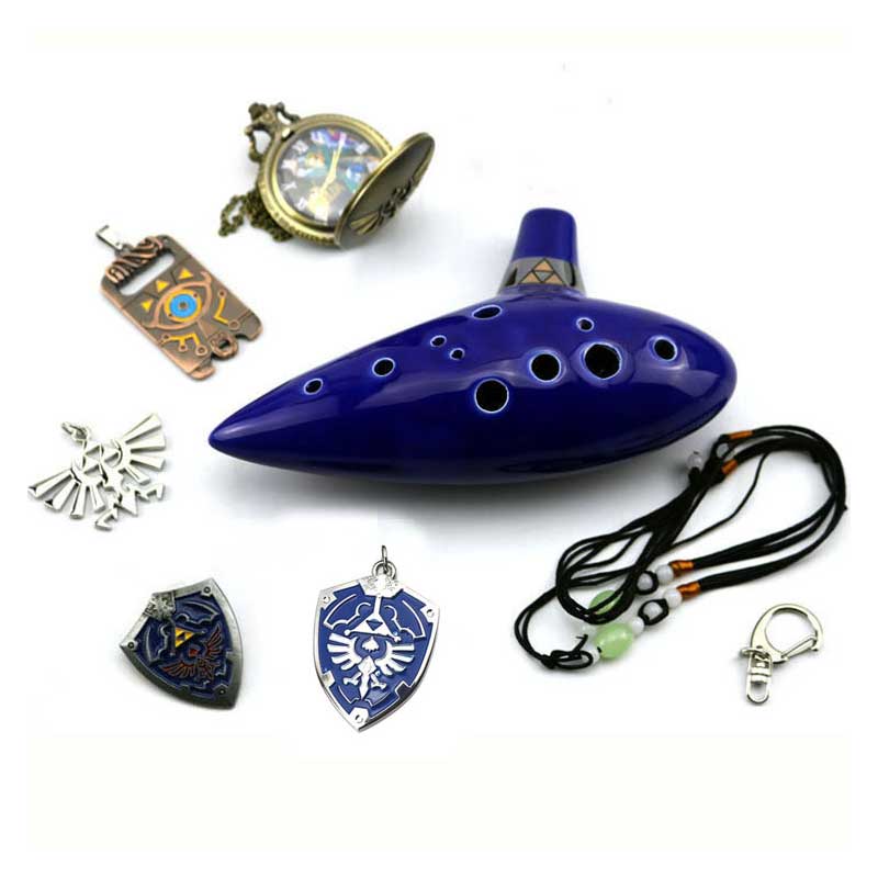 Krallık Aiersi 12 delik Ocarin - Musical Instrument Zelda incelemesi ve fiyatı