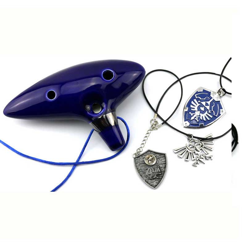 Krallık Aiersi 12 delik Ocarin - Musical Instrument Zelda incelemesi ve fiyatı