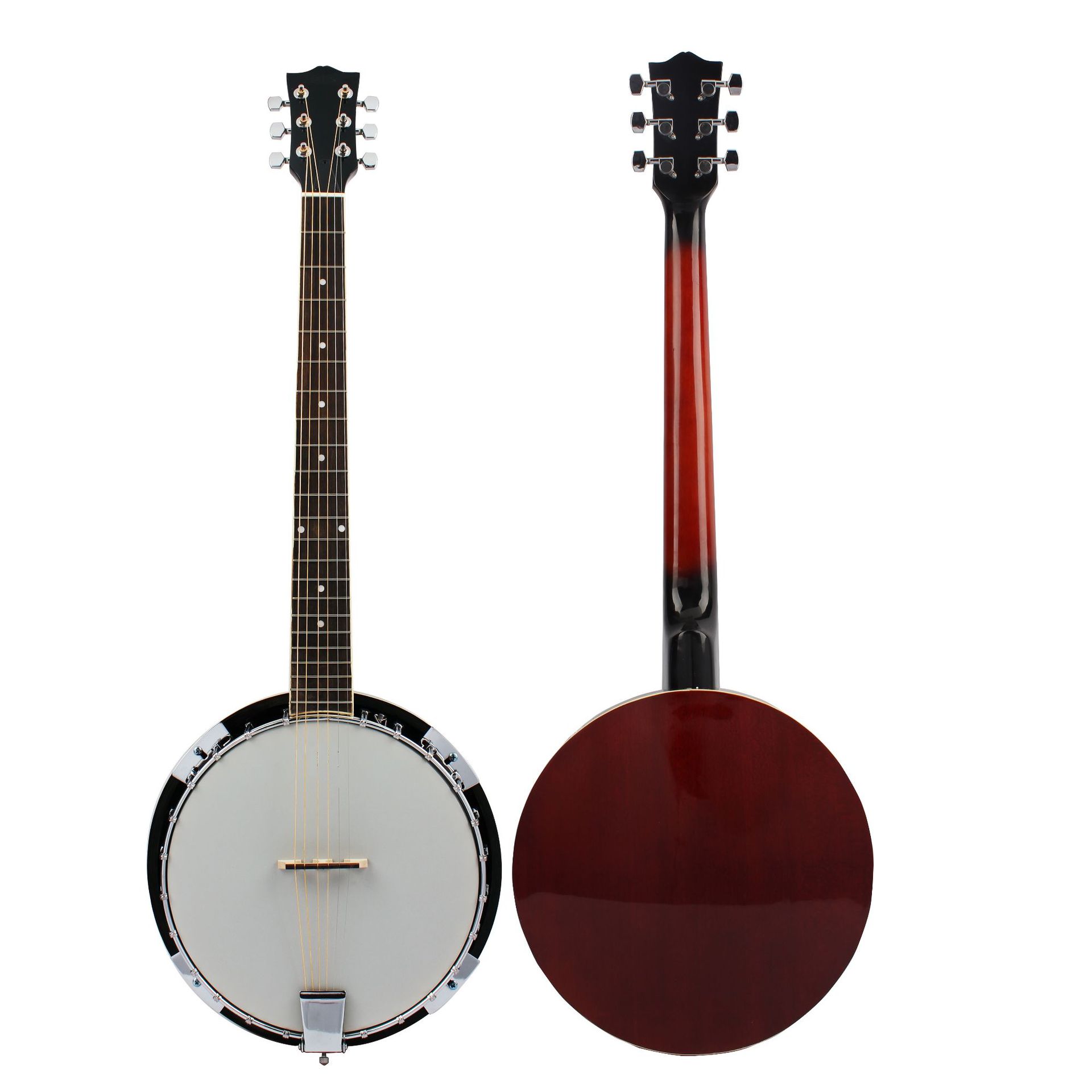 6 telli banjo, doğal ahşaptan  - Musical Instrument Banjo incelemesi ve fiyatı