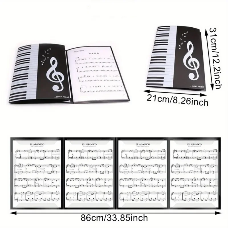4 Sayfa Genişletme Müzik Klasö - Musical Instruments List incelemesi ve fiyatı
