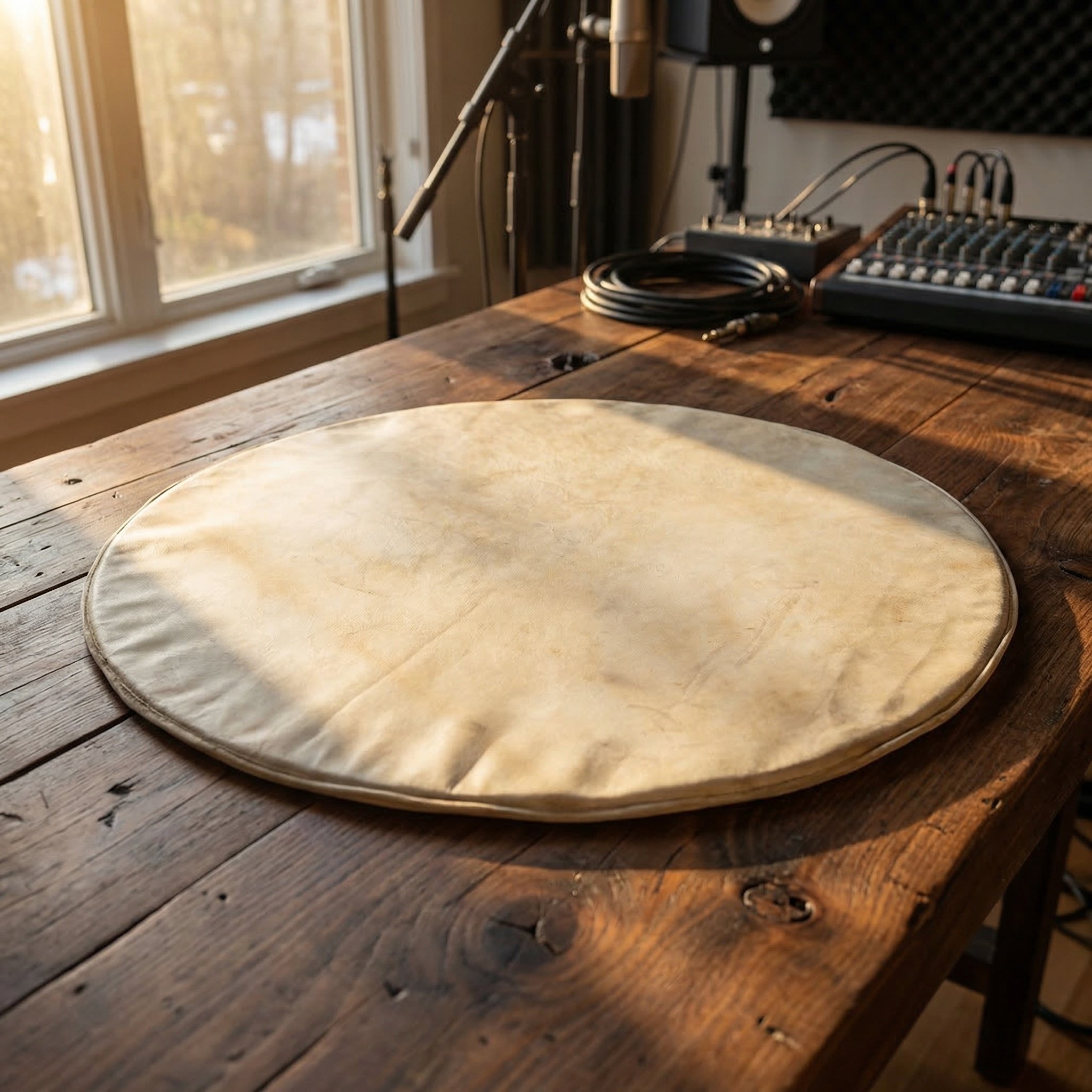 15 İnç Düz Yuvarlak Keçi Deris - Frame Drum Goat Skin incelemesi ve fiyatı