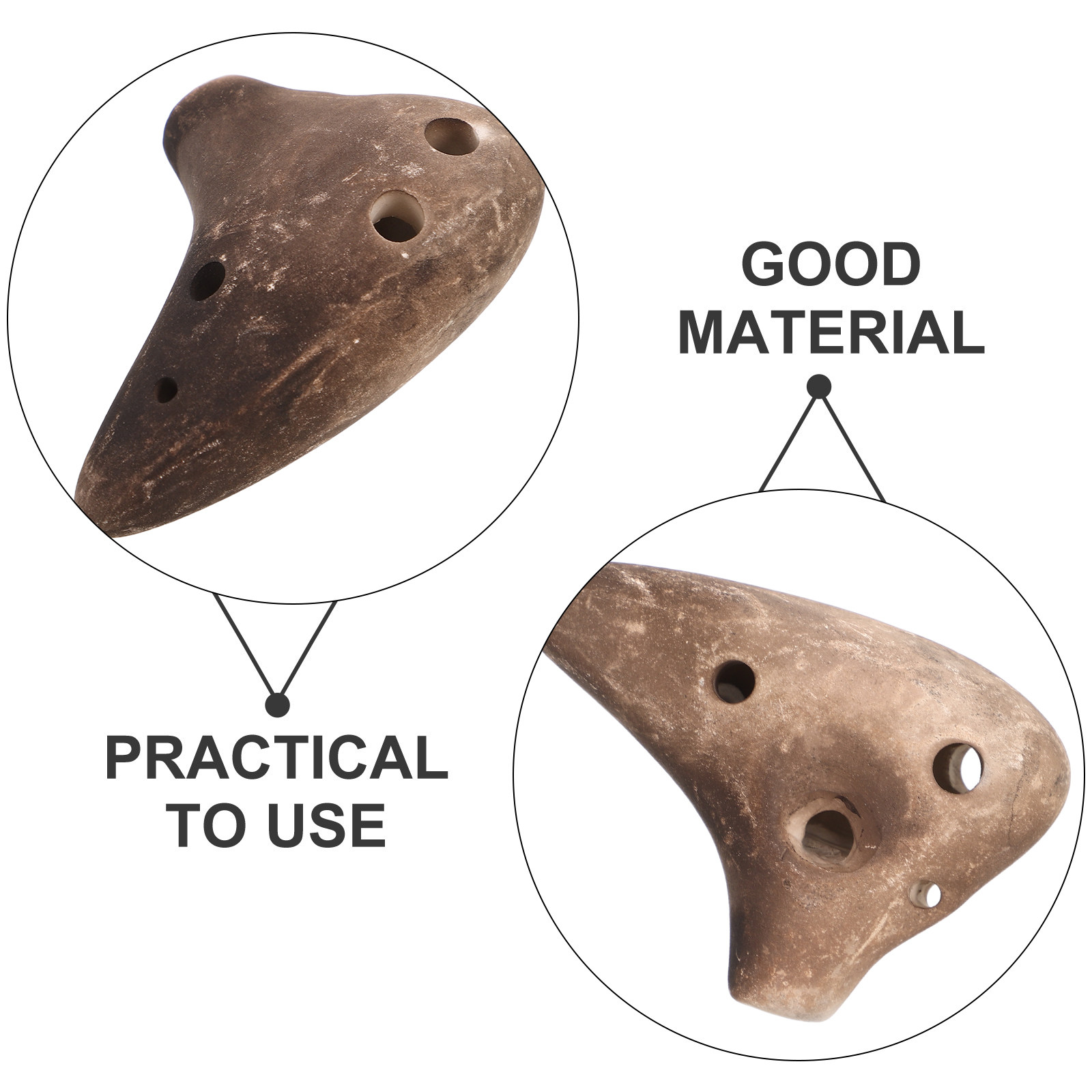 Mini 6 Delikli Ocarina Taşınab - Musical Instrument Family incelemesi ve fiyatı